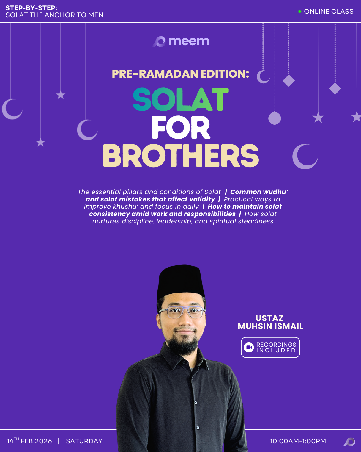 Solat for Brothers (Ramadan Edition)